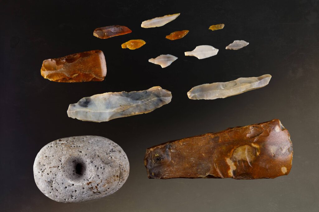 Archäologische Funde aus der Steinzeit
